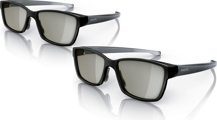 Produktbild Philips PTA417, 2 Passive 3D-Brillen (3D Brille)