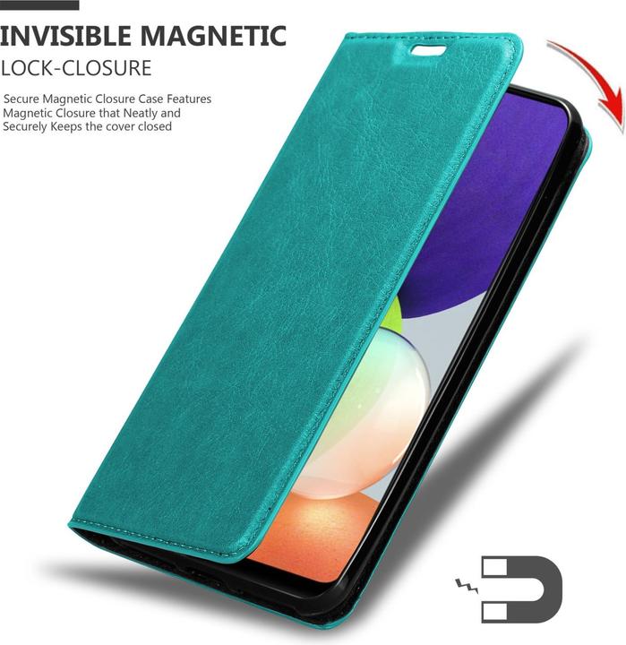 Immagine prodotto Cadorabo Libro Invis. Coperchio magnetico (Samsung Galaxy M22, Samsung Galaxy A22, Samsung Galaxy A32)