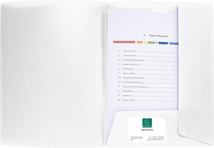 Actual product image Exacompta Presentation folders (A4, 1 x)