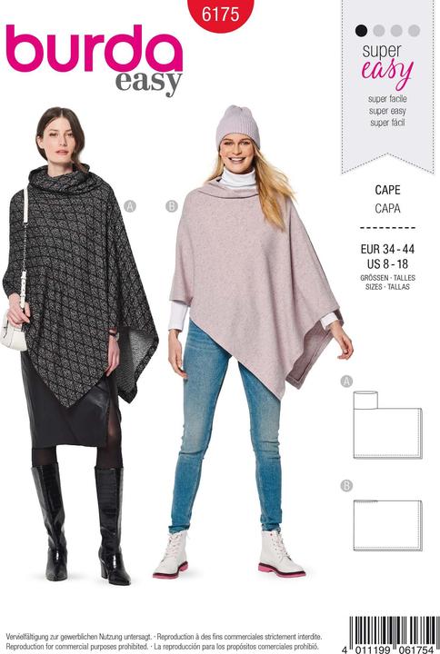 Produktbild Schnittmuster Cape