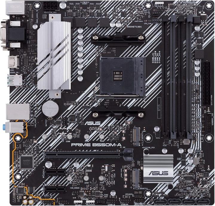 Image du produit ASUS DUPLICATA PRIME B550M-A (AM4, AMD B550, mATX)