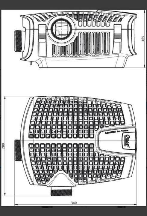 Image du produit Oase Pompe de filtration et de ruisseau Aquamax Eco Premium 12000 / 12 V