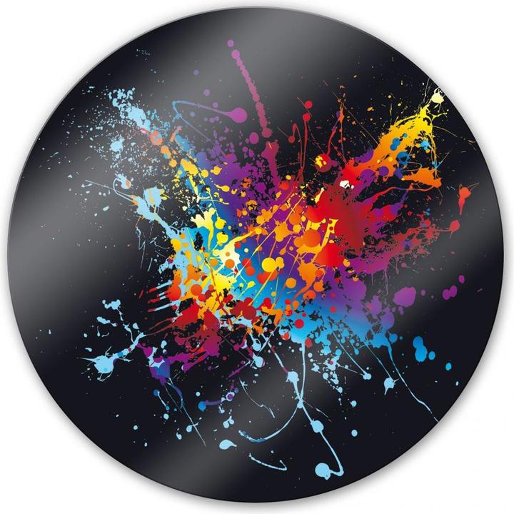 Image du produit Trenddeko Explosion de couleurs ronde (Ø 50 cm)
