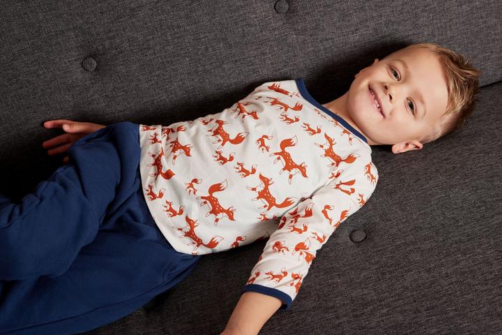 Produktbild loud + proud Shirt Druck Fuchs Terracotta (68)