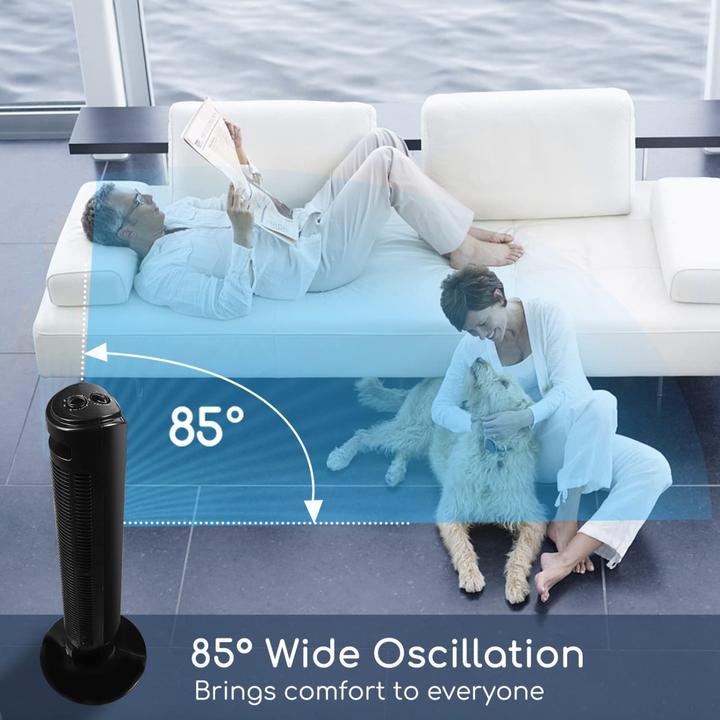 Image du produit Aigostar Ventilateur de tour, 82cm