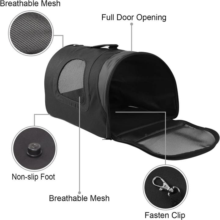 Actual product image Nobleza Foldable pet travel carrier (Cat, Dog, Foldable)