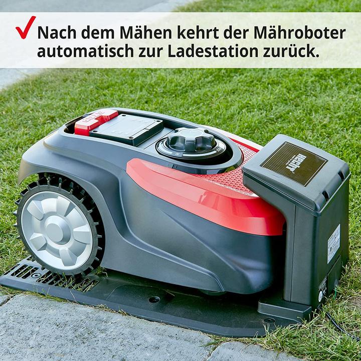 Immagine prodotto Hecht Robot di falciatura fino a 800m2 (800 m², Filo di confine)