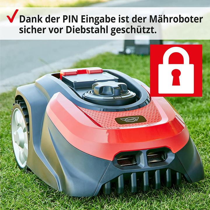 Immagine prodotto Hecht Robot di falciatura fino a 800m2 (800 m², Filo di confine)