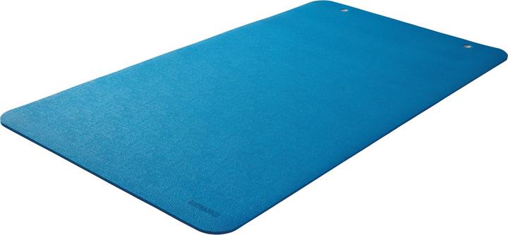 Kübler Sport Tappetino da palestra con occhielli, blu, 200 x 85 x 1 cm (10 mm)
