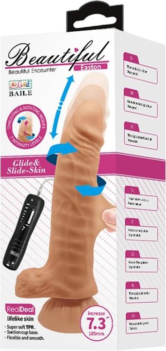 Produktbild Pretty Love Rotierender und stossender Dildo "Easton"