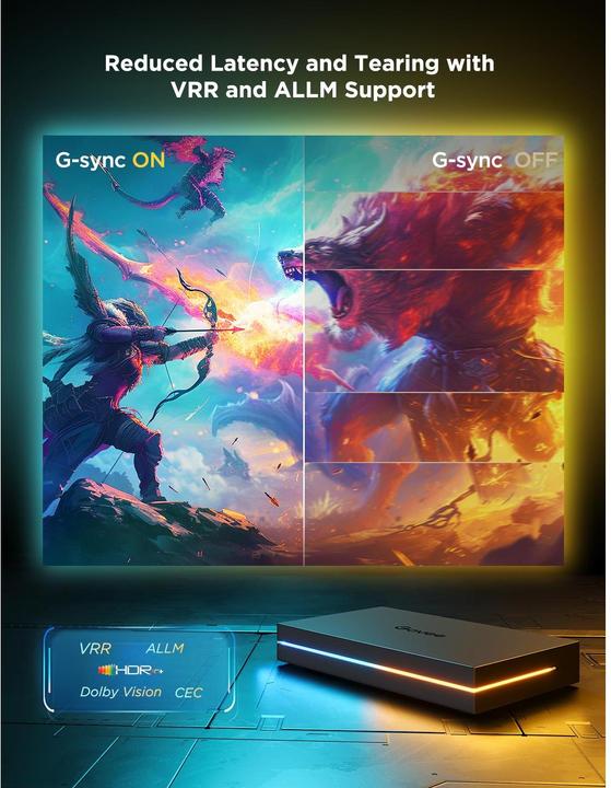 Produktbild Govee AI Sync Box Kit 55-65 (RGBIC, 27.50 cm, Indoor)