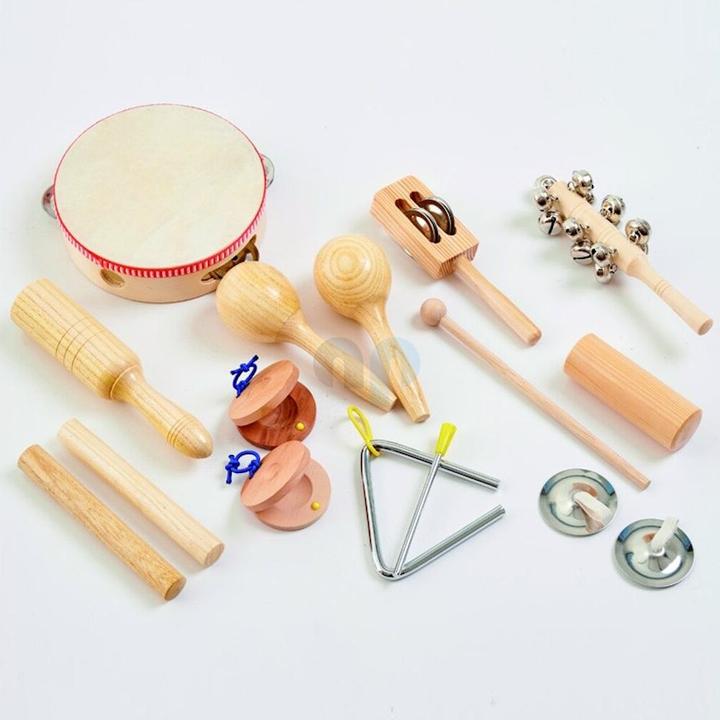 Produktbild TickiT Percussion Set (16 Teile) (Deutsch, Französisch, Italienisch, Englisch)