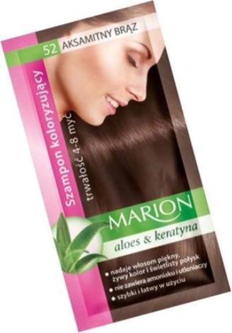 Marion Shampoo 4-8 Wash 52 Velvety Brown 40Ml (40 ml, Flüssiges Shampoo)