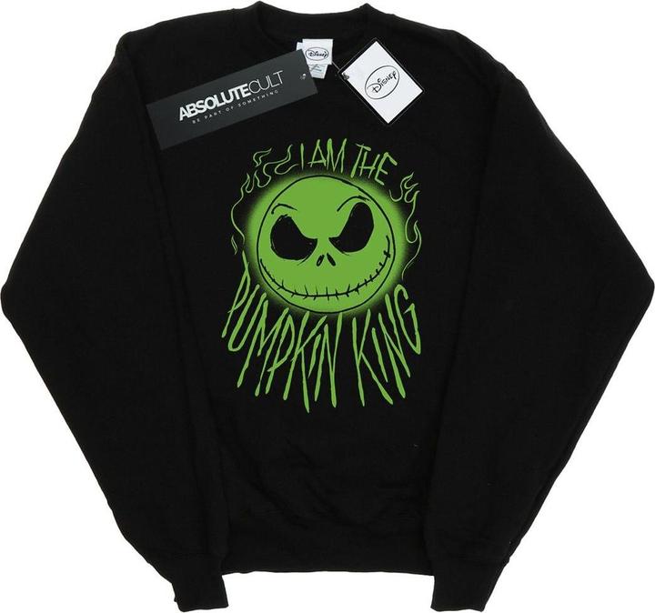 Actual product image Disney Womens/Ladies Nightmare Before Christmas Pumpkin King Sweatshirt (M)