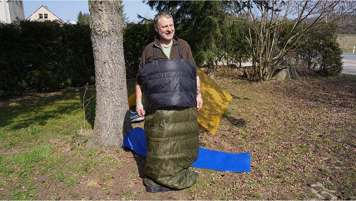 Actual product image Warmpeace Quilt 300 sleeping bag (220 cm)