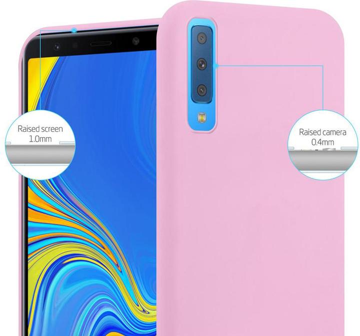 Actual product image Cadorabo TPU Candy Cover (Samsung Galaxy A7 (2018))