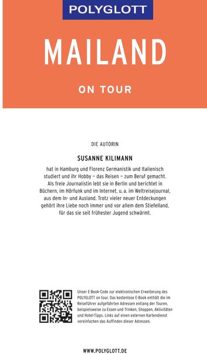 Image du produit on tour Reiseführer Mailand (Allemand, Susanne Kilimann, 2019)