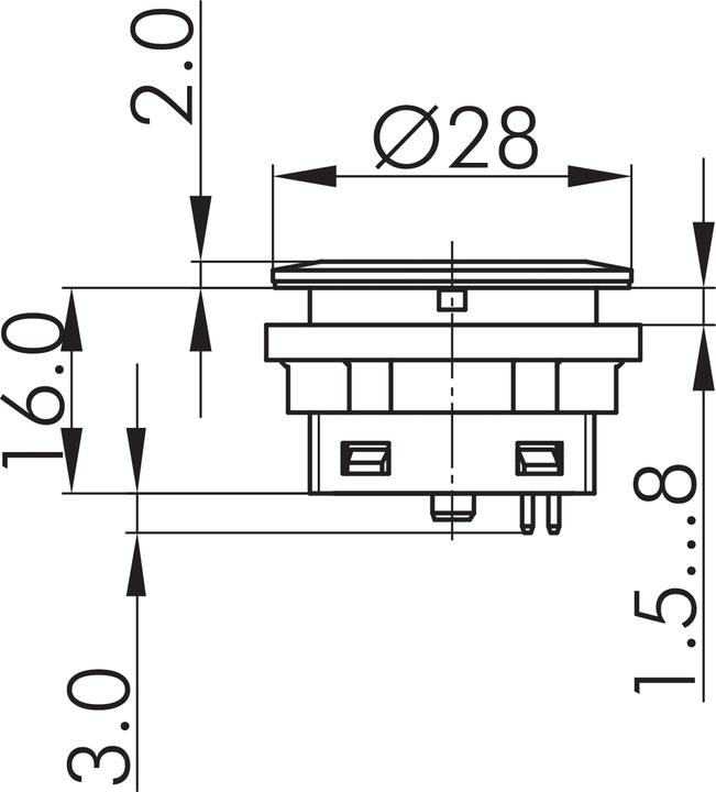 Image du produit Schlegel SK GN GB Palpeur capacitif SK GN GB Fléau