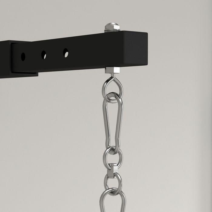 Immagine prodotto Swisshandel24 Boxsack Wandhalterung einstellbar, Stahl, schwarz
