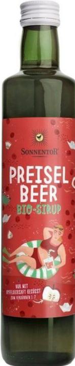 Produktbild Sonnentor Preiselbeer Sirup BIO Fl 500 ml (1 x 50 cl)