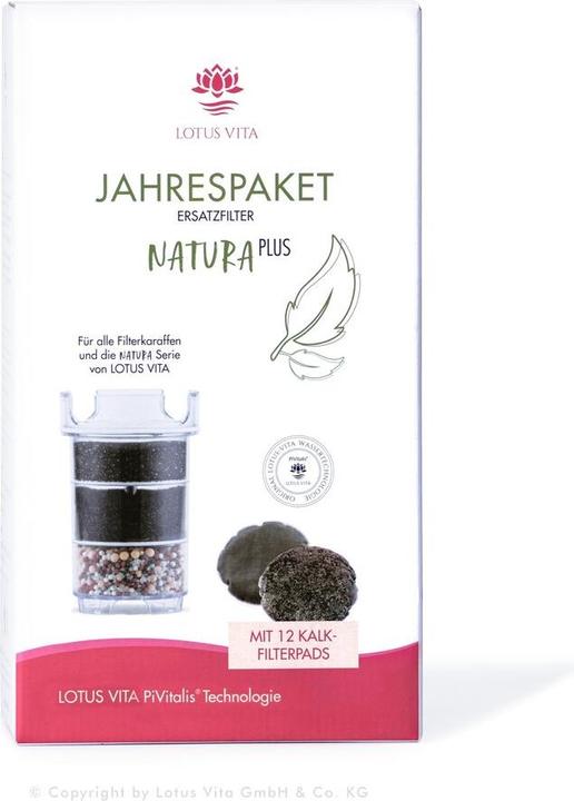Immagine prodotto Lotus Vita Filtro di ricambio Natura Plus (12 x)