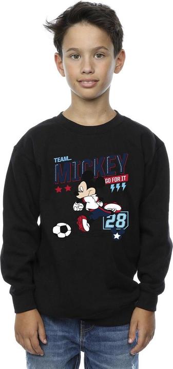 Actual product image Disney Boys Mickey Mouse Team Mickey Football Sweatshirt (104)