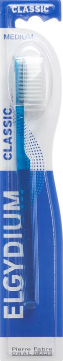 Image du produit Elgydium Brosse à dents classique adulte moyenne (Moyen, 1 x)
