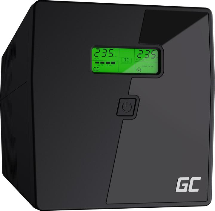Produktbild GreenCell 1000VA 700WÜberspannungsschutz 230V Black - (Offline-) USV (1000 VA, 700 W, Standby USV)
