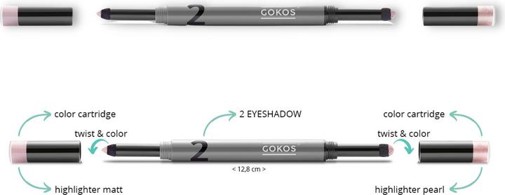 Image du produit Gokos Eyelighter (202 Rose Light)