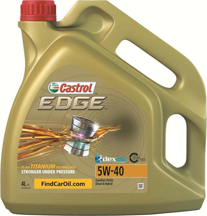 Actual product image Castrol Edge Titanium (4 l, SAE 5W-40)