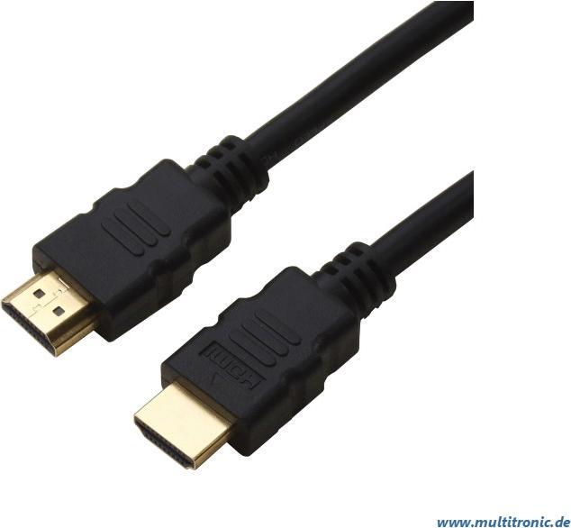 Brackton Ultra HD 4K 3D Basic mit Ethernet HDMI 2.0a Kabel 15.0m St/St 4K 60Hz 3D HD 2160p, vergoldete Kontak (15 m, HDMI)