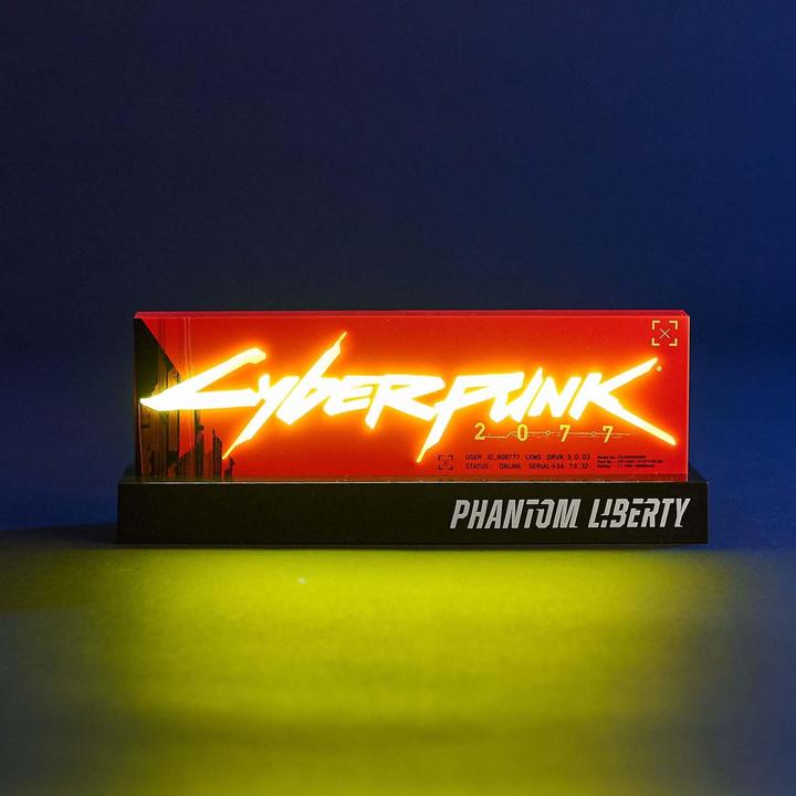 Produktbild Neamedia Cyberpunk Edgerunner LED-Leuchte Phantom Edition 22 cm