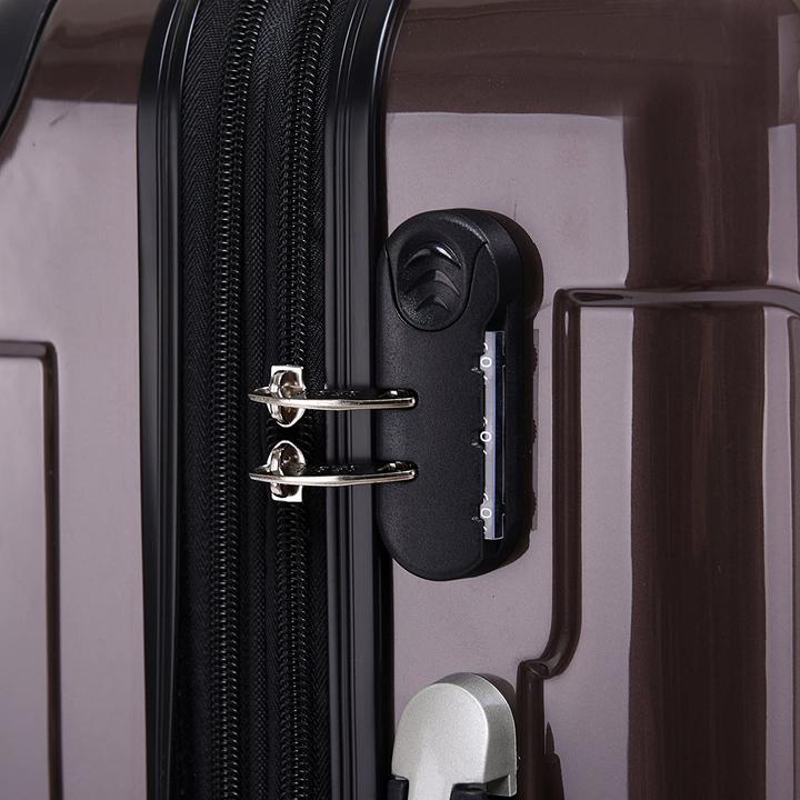 Image du produit Beibye 2048 Valise trolley à coque dure, Coffee L (75 l, L (90 - 115l))