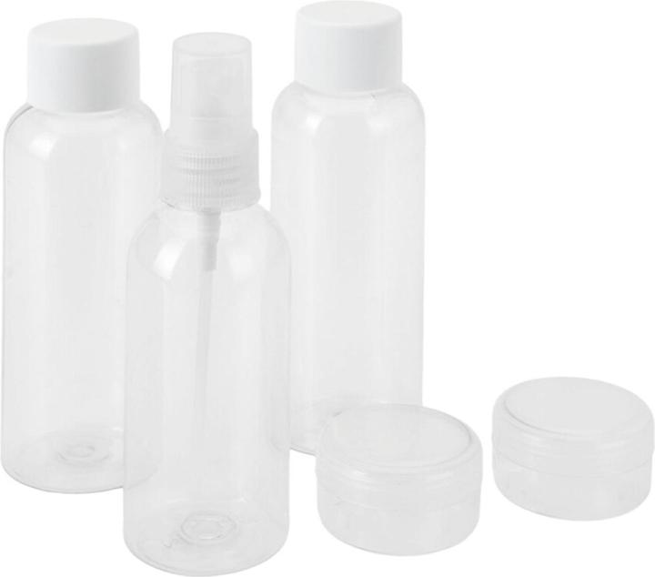 Image du produit ProWorld Set de bouteilles de voyage pour bagage à main, 15 pièces (Flacons pour liquide)