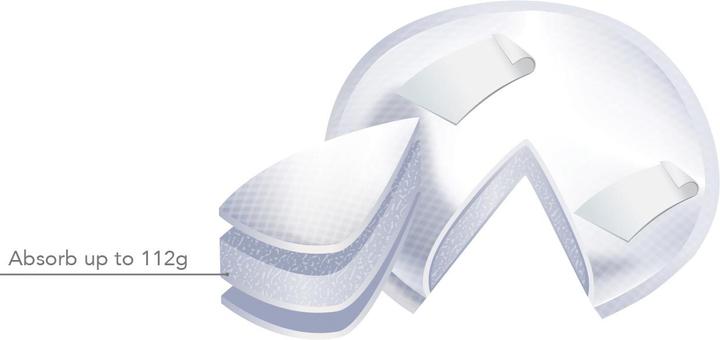 Actual product image Nuvita Nursing pads for day and night (60 x)