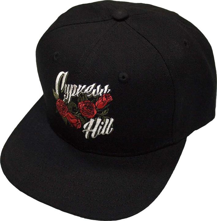 Actual product image Cypress Hill Unisex Adult Roses Logo Baseball Cap (One size)
