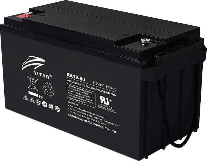 Produktbild Revolt Wartungsfreie Blei-Batterie mit 12 Volt (12 V, 80 Ah)
