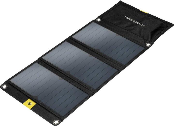 Produktbild Powertraveller Solarladegerät Falcon 21 mit 1x USB-A und 1x DC-Output (21 W, 0.47 kg)