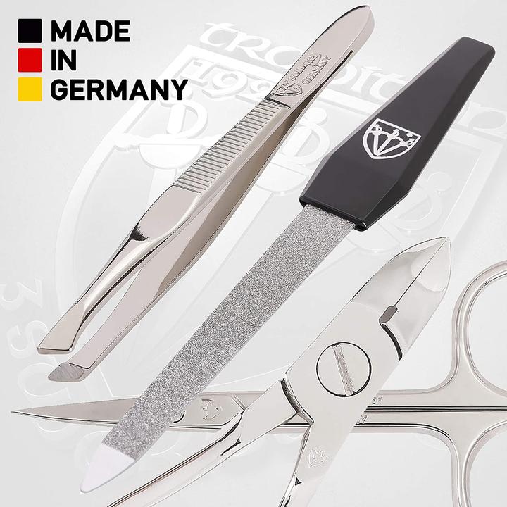Image du produit Kellermann Set de manucure Andria 8 pcs. 746, brun
