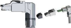 Produktbild Telegärtner RJ45 Stecker gewinkelt, feldkonfektionierbar