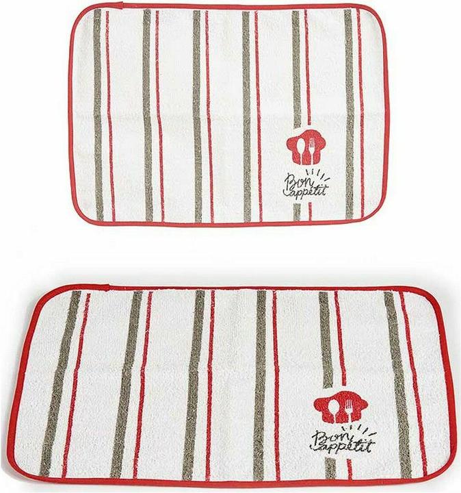 Immagine prodotto Kinvara Untersetzer Bon Aetit 33 x 0,3 x 48 cm (12 Stück)