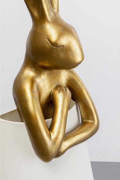 Actual product image Kare Design Floor lamp Animal Rabbit Gold/White 150cm (E27)