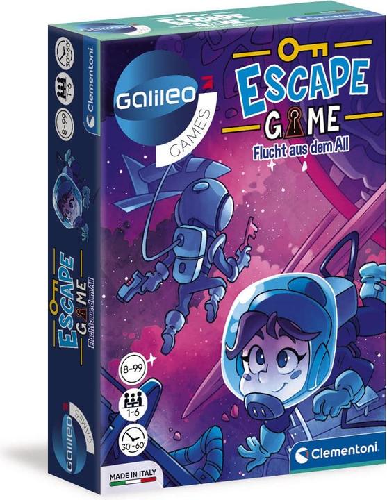 Produktbild Clementoni Galileo Escape Game Flucht aus dem All (Deutsch)