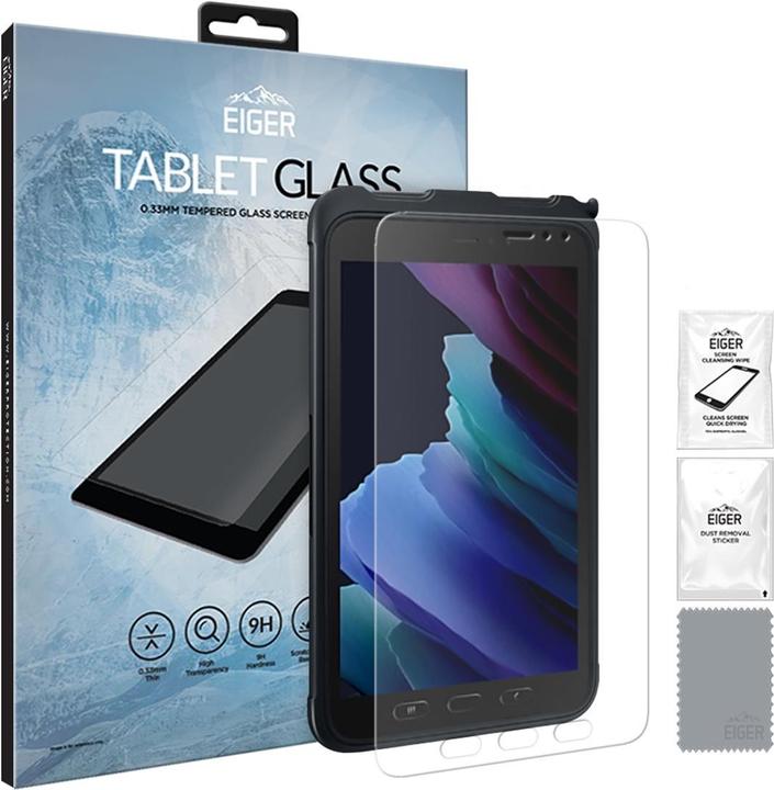 Actual product image Eiger Mountain Glass Clear Tablet (1 Piece, Galaxy Tab Active 3, Galaxy Tab Active 5)
