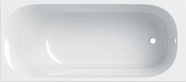 Produktbild Geberit Rechteckbadewanne Soana 75 x 170 cm weiss glatt 554006011 (233 l, 170 cm, 75 cm)