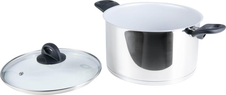 Produktbild Genius Cera Steel Topf 24cm ed (24 cm, Kochtopf, Edelstahl)