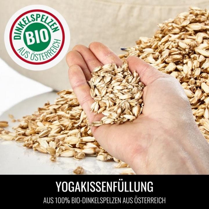 Image du produit Gorilla Sports Coussin de yoga en forme de croissant