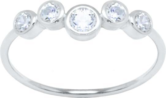 Actual product image Candy Brooks ring, 925 Sterling silver (62, 925 Silver)