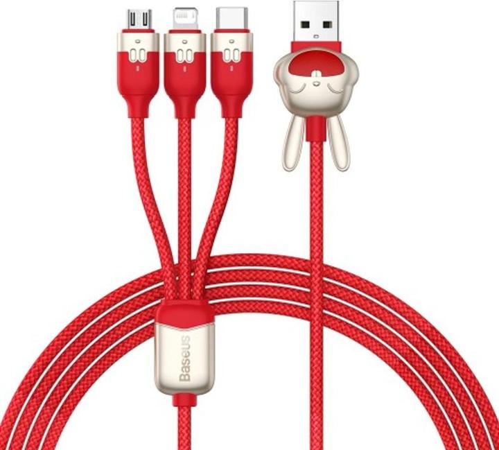 Immagine prodotto Baseus Cavo della serie Zodiaco cinese, 1,2 m - Rosso (1.20 m)