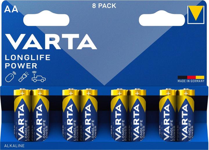 Produktbild Varta Longlife Power (8 Stk., AA, 2960 mAh)